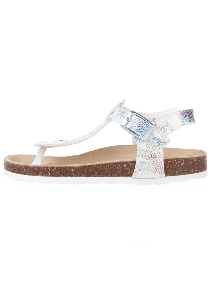 BIO PINGÜIN Sandalen in Silber günstig kaufen