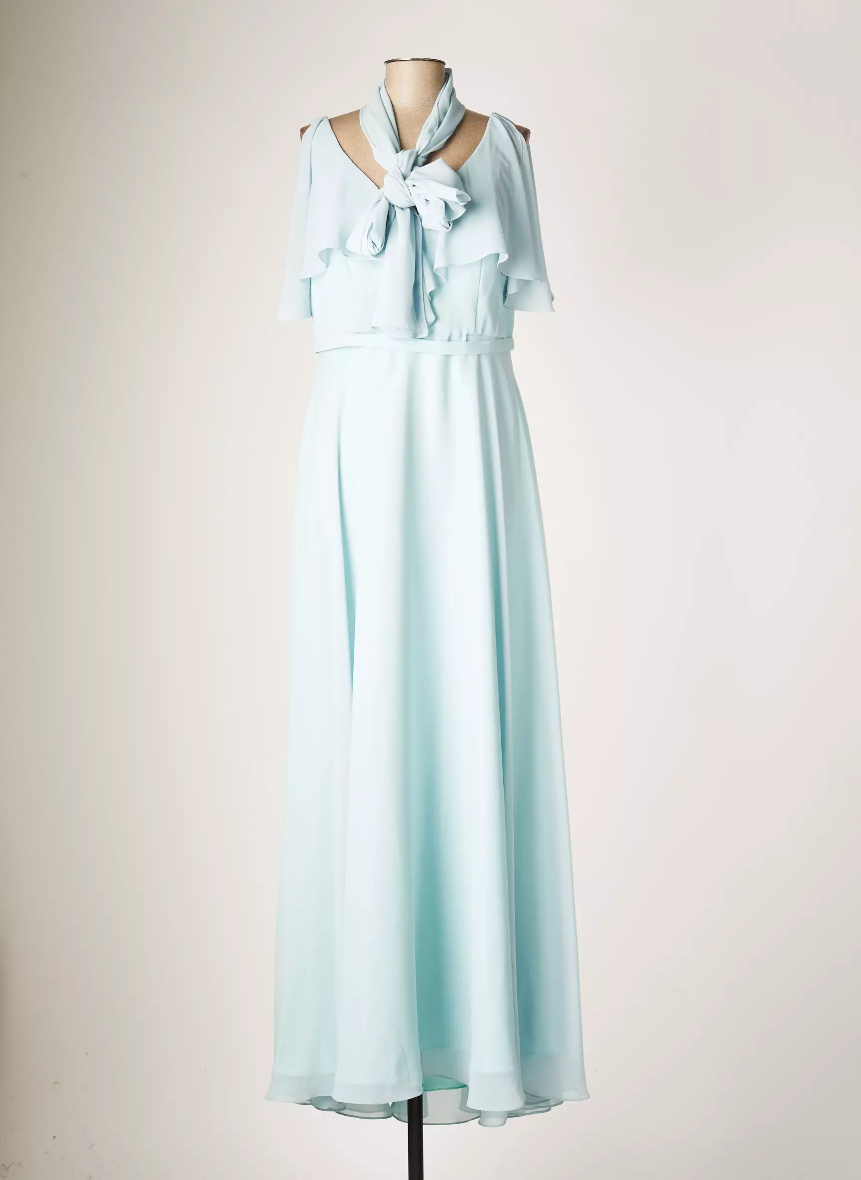 Fashion New York Robes Longues Femme couleur bleu