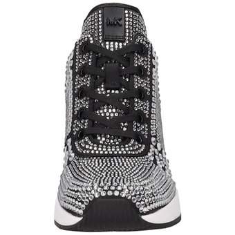 Michael Kors Georgie Crystal Trainer in schwarz
