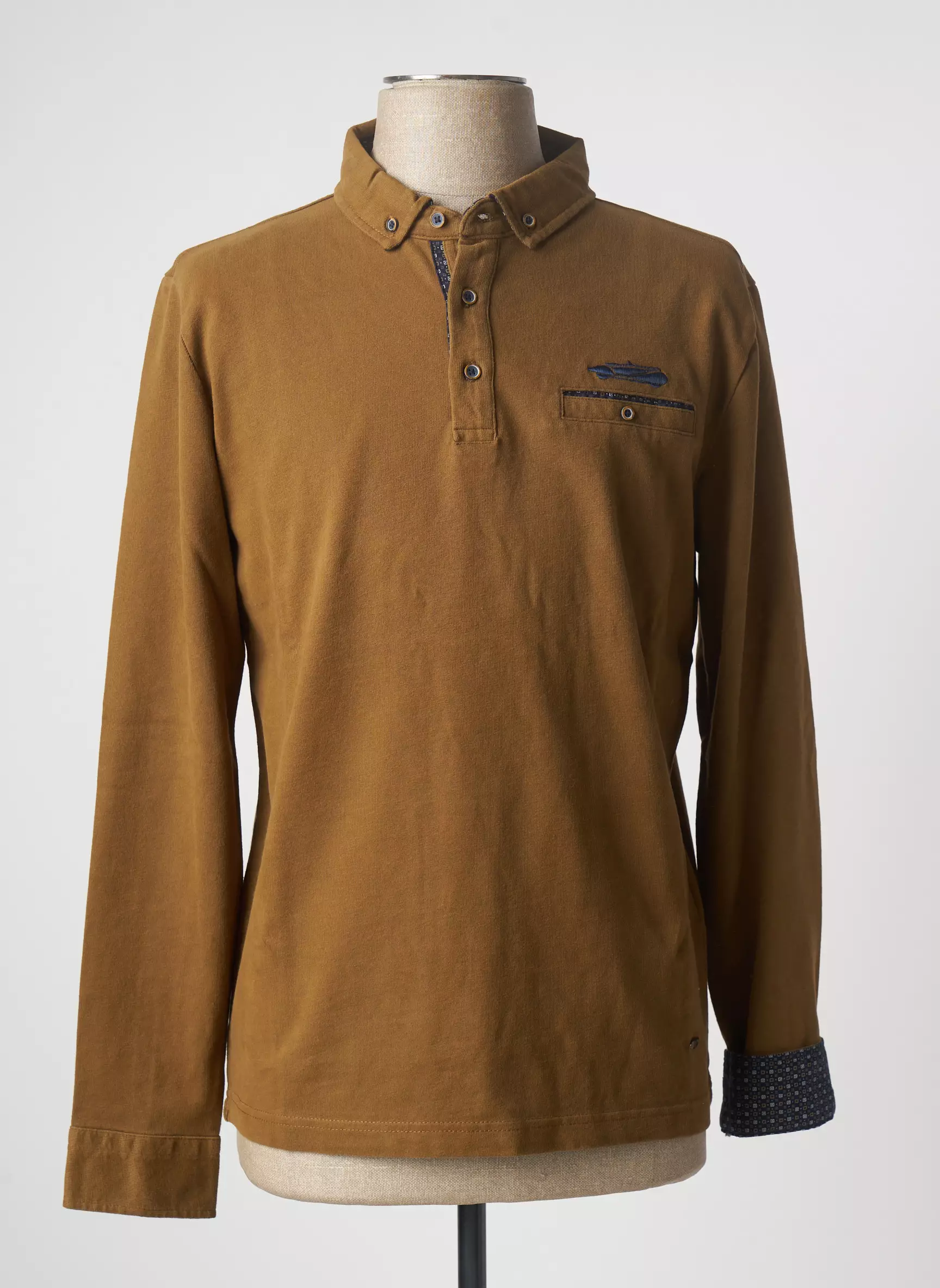Delahaye Polos Homme couleur marron
