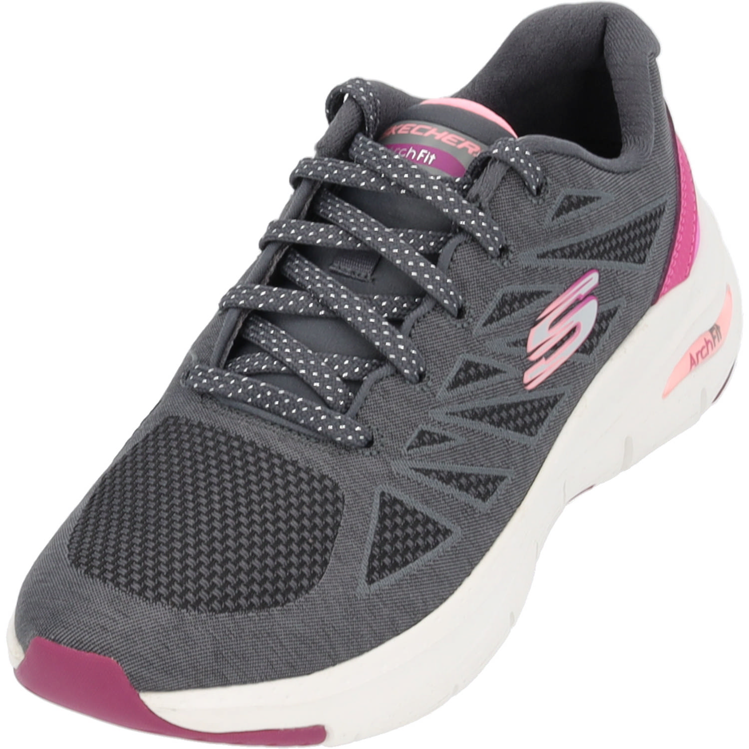 Skechers 149411, Sneakers, Damen, Grau (Charcoal Pink)
