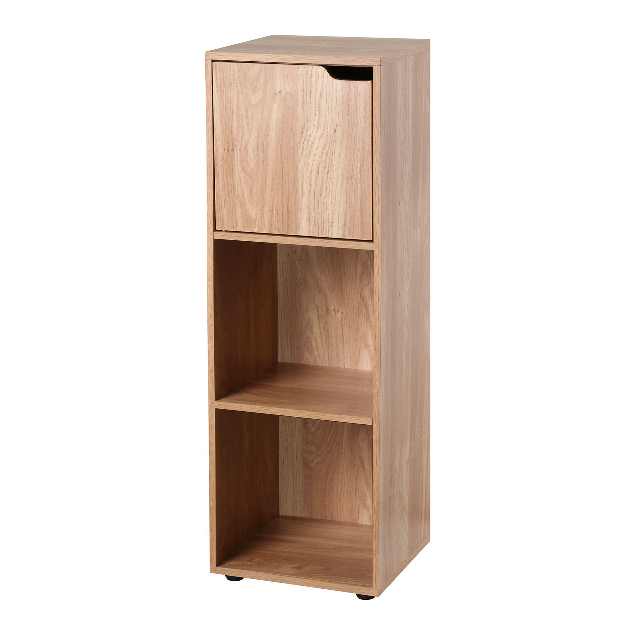 Meuble de rangement STAVRA – 3 cases 1 porte