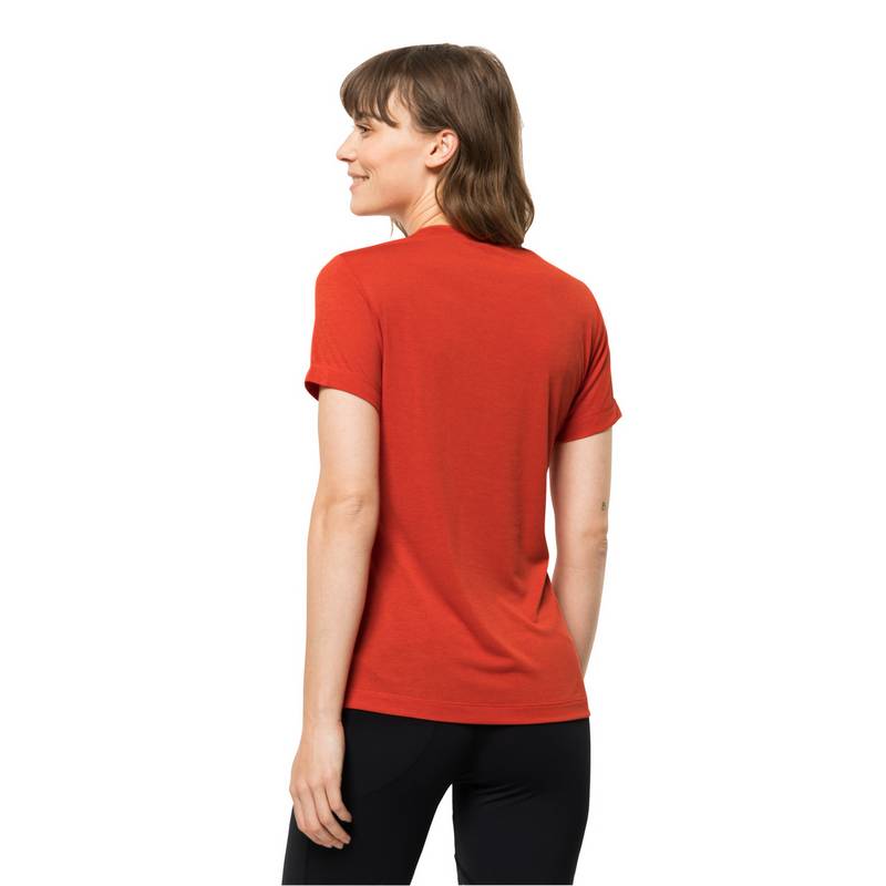 Jack Wolfskin HIKING S/S GRAPHIC T W Funktionsshirt Damen