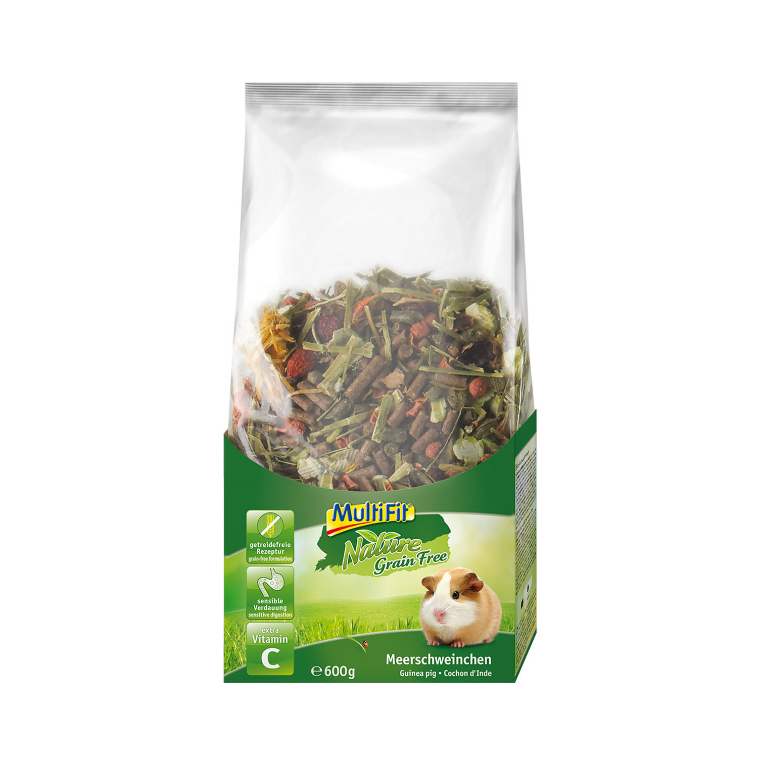 MultiFit Hauptfutter MultiFit Grain Free Meerschweinchen 600 g