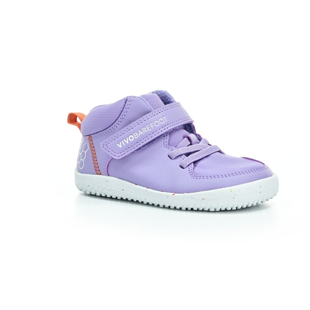 Vivobarefoot Primus Ludo Hi Lilac Barfußstiefeletten