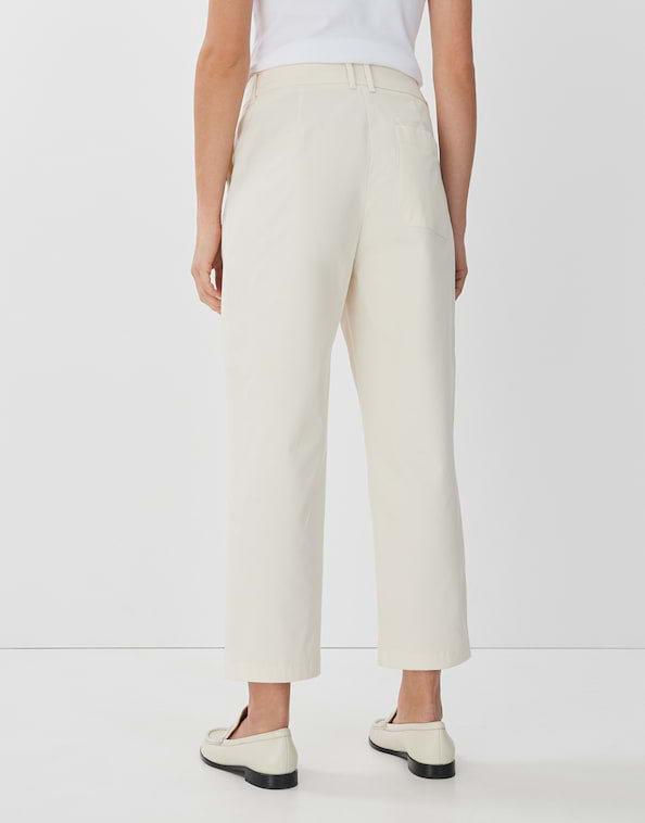 Bundfaltenhose Cosby pure