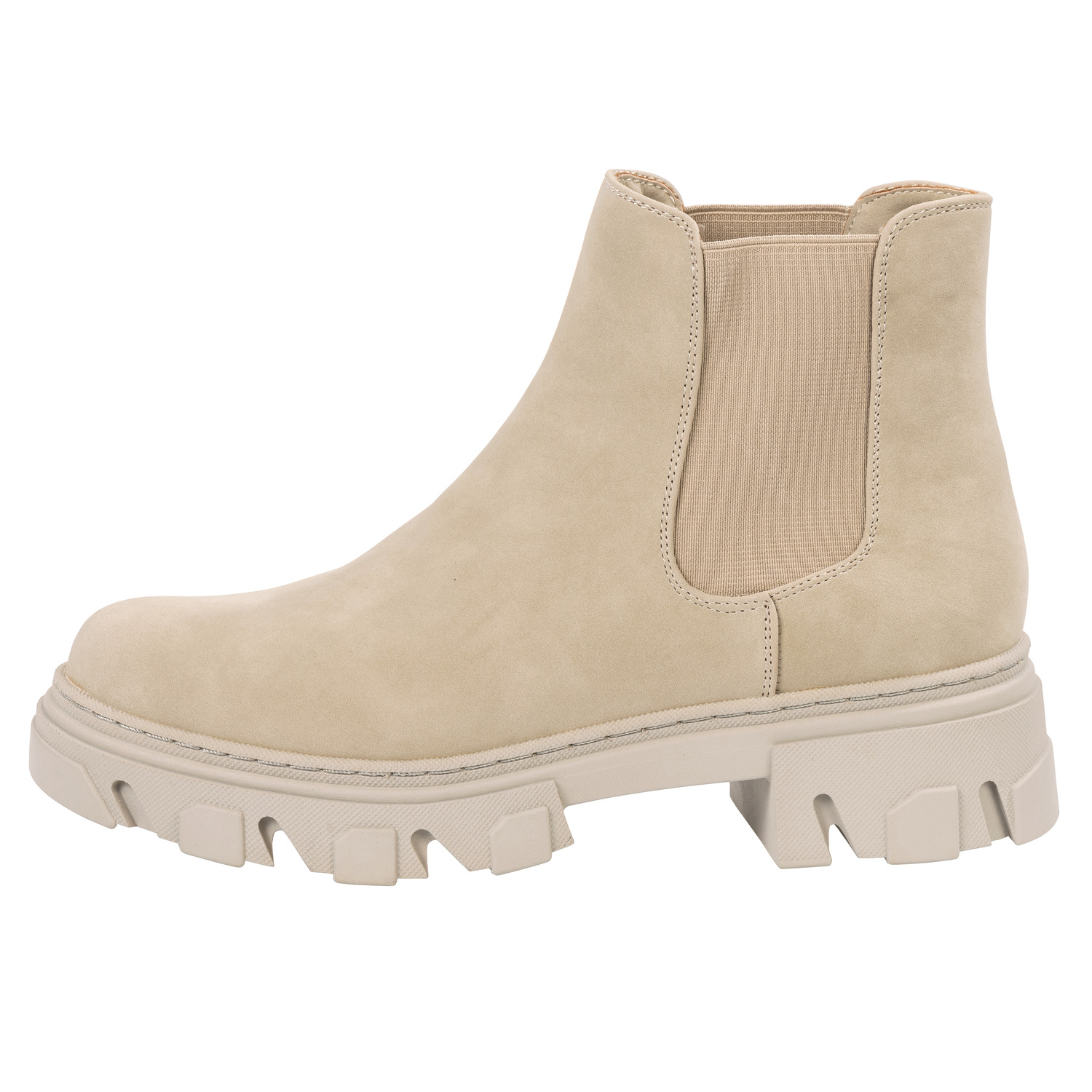 Palado Lapingi, Chelsea Boots, Damen, Cream/Cream