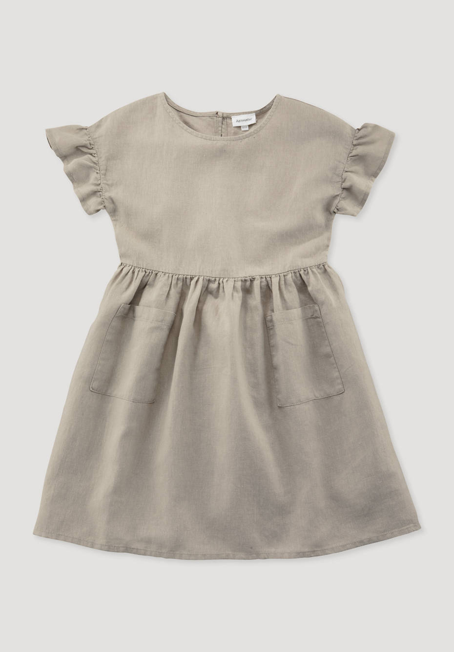 Kleid aus Leinen mit Bio-Baumwolle