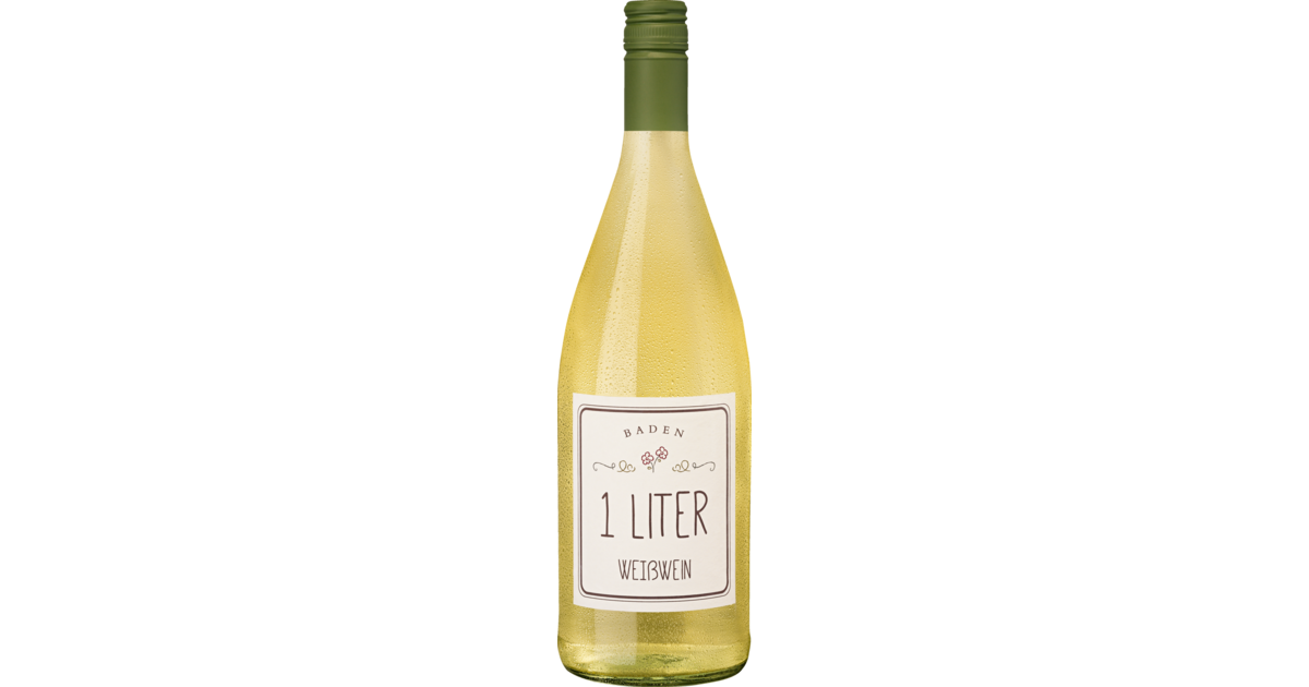 1 Liter Weißwein