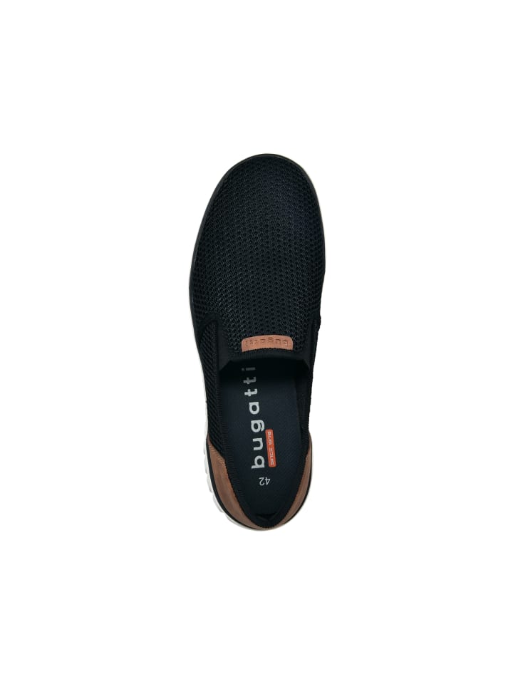 Bugatti Slip on in schwarz günstig kaufen