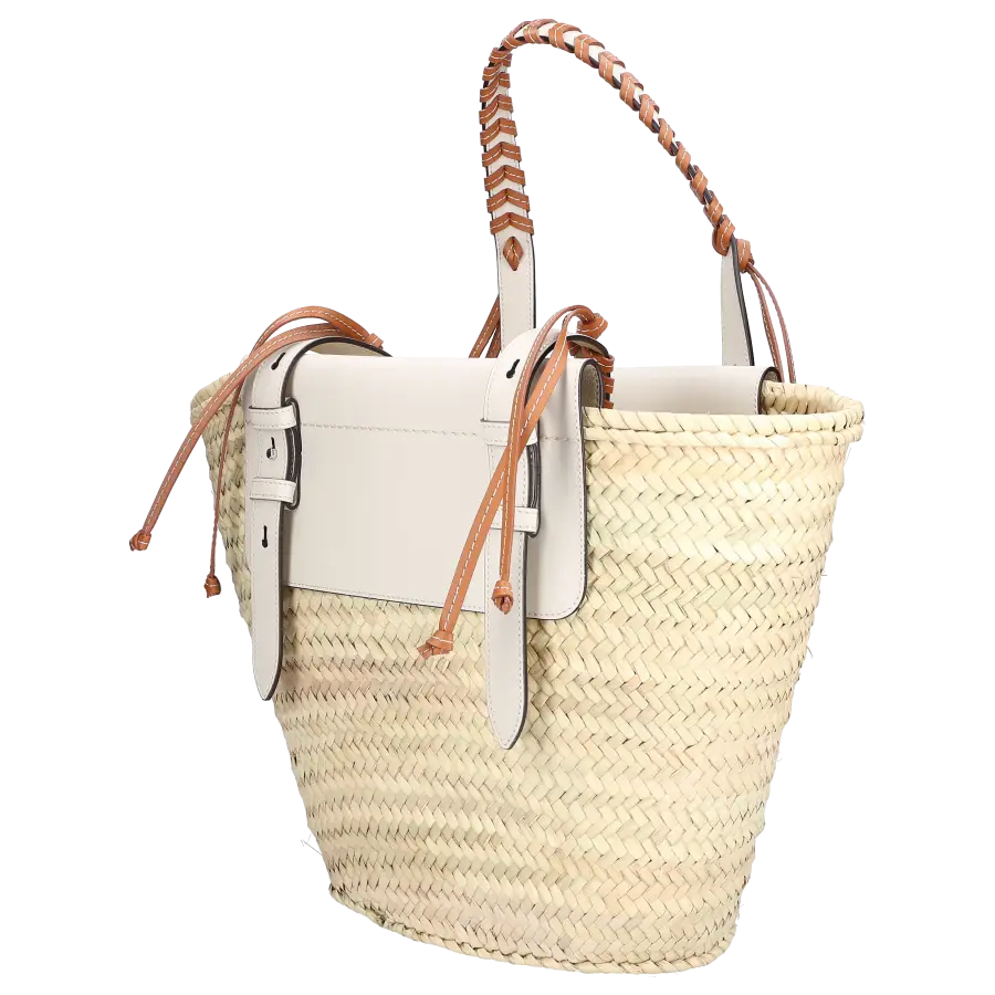 Tod's - Shopper INFILATURE Bast - weiß