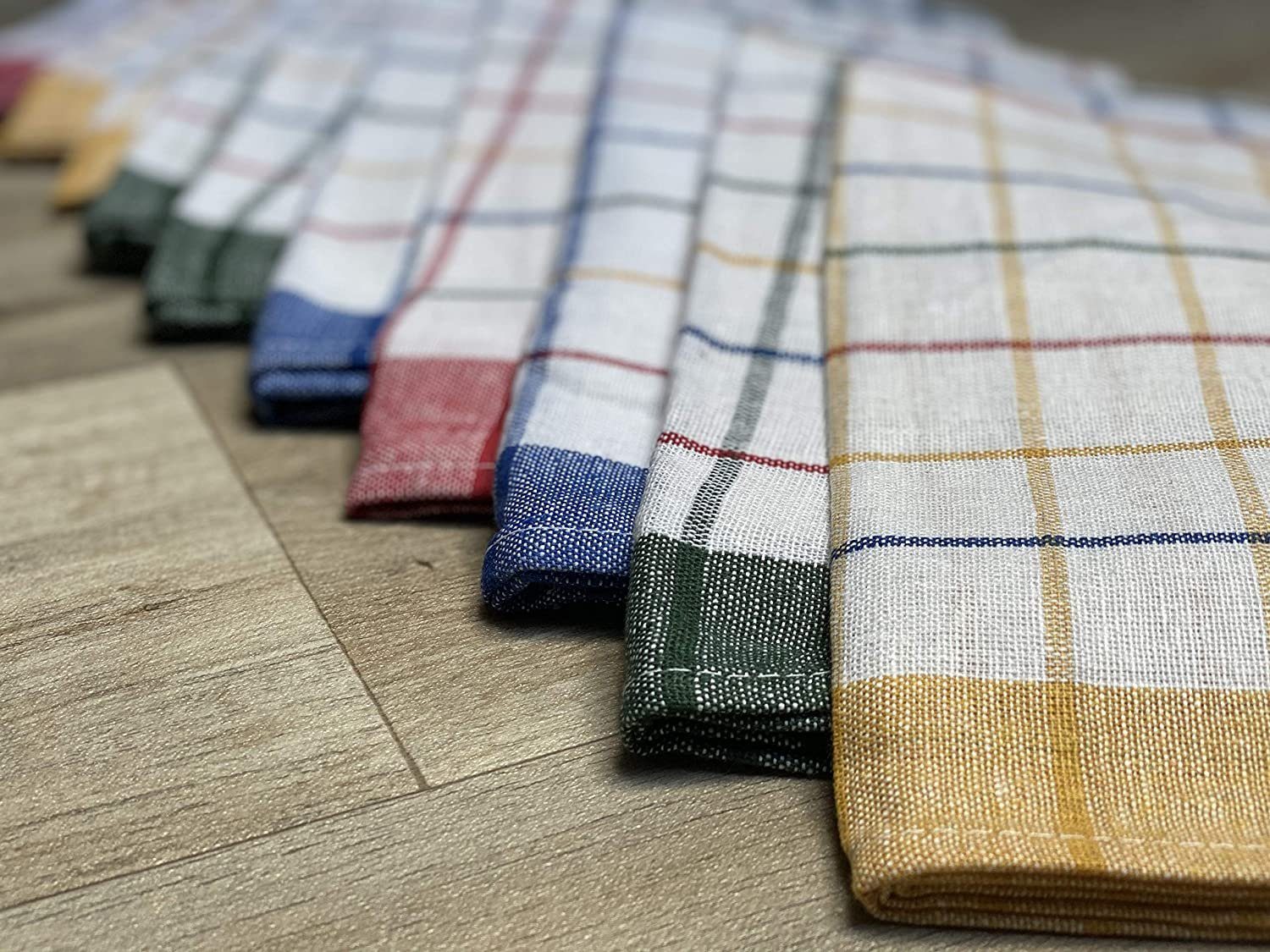Hometex Premium Textiles Geschirrtuch 10er Set - Geschirrtuch in bunt, Ideal als Küchentuch und Grubentuch mit hoher Wasseraufnahme