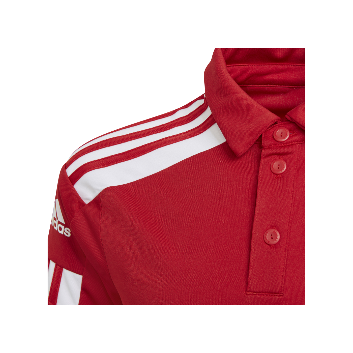 adidas Squadra 21 Poloshirt Kids Rot Weiss