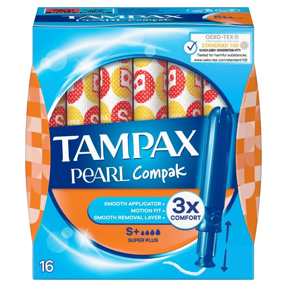 Ταμπόν Tampax Compak Pearl Super Plus