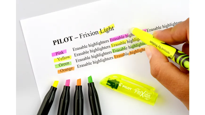 PILOT Textmarker FriXion Light Soft 4.0 (M) 6er Set