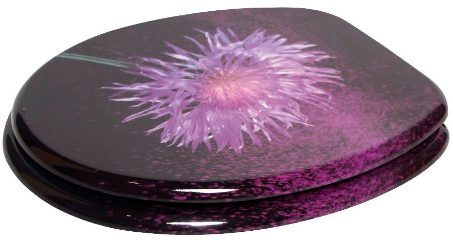 Sanilo WC-Sitz Purple Dust, mit Absenkautomatik