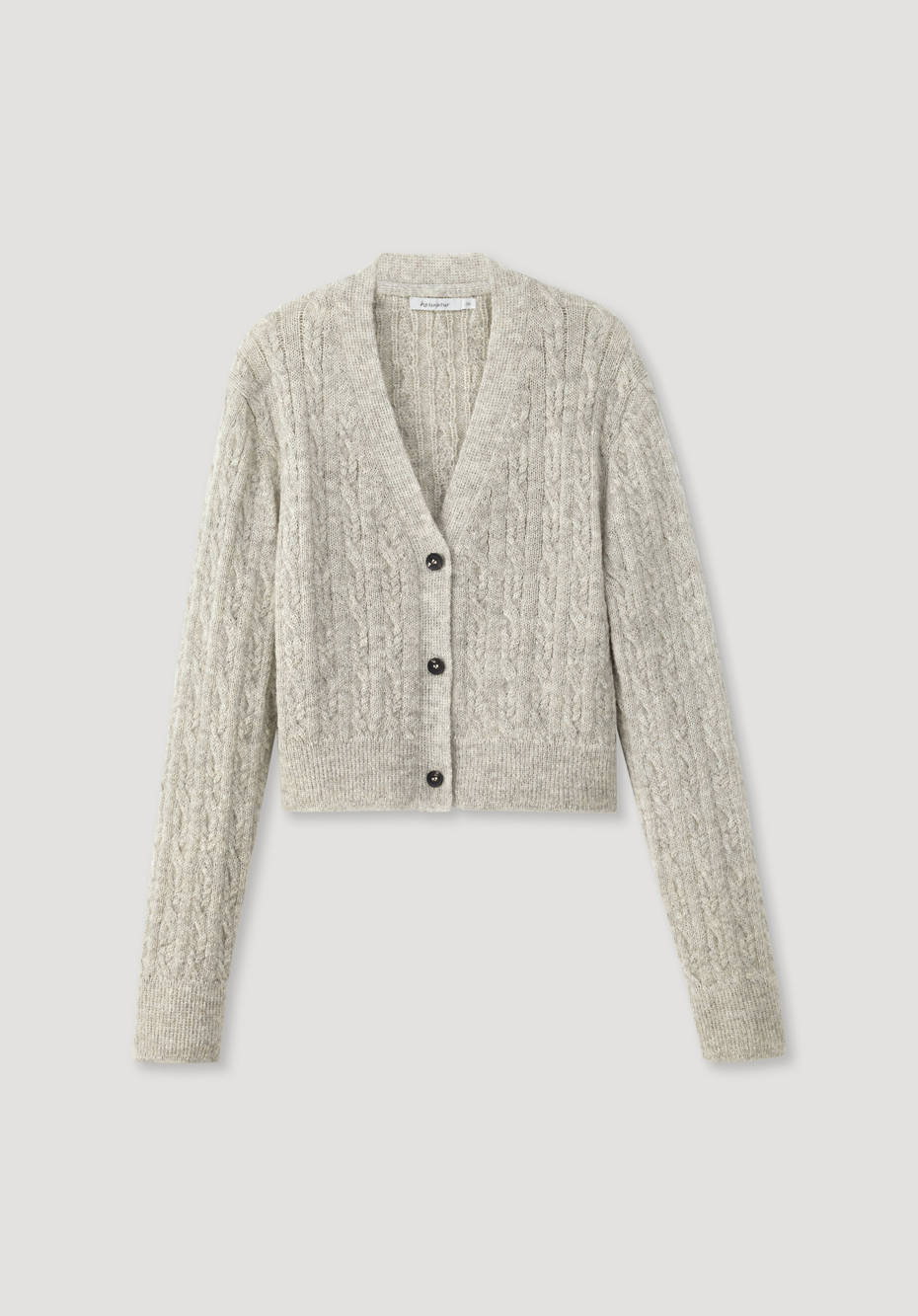 Strickjacke aus reinem Baby-Alpaka