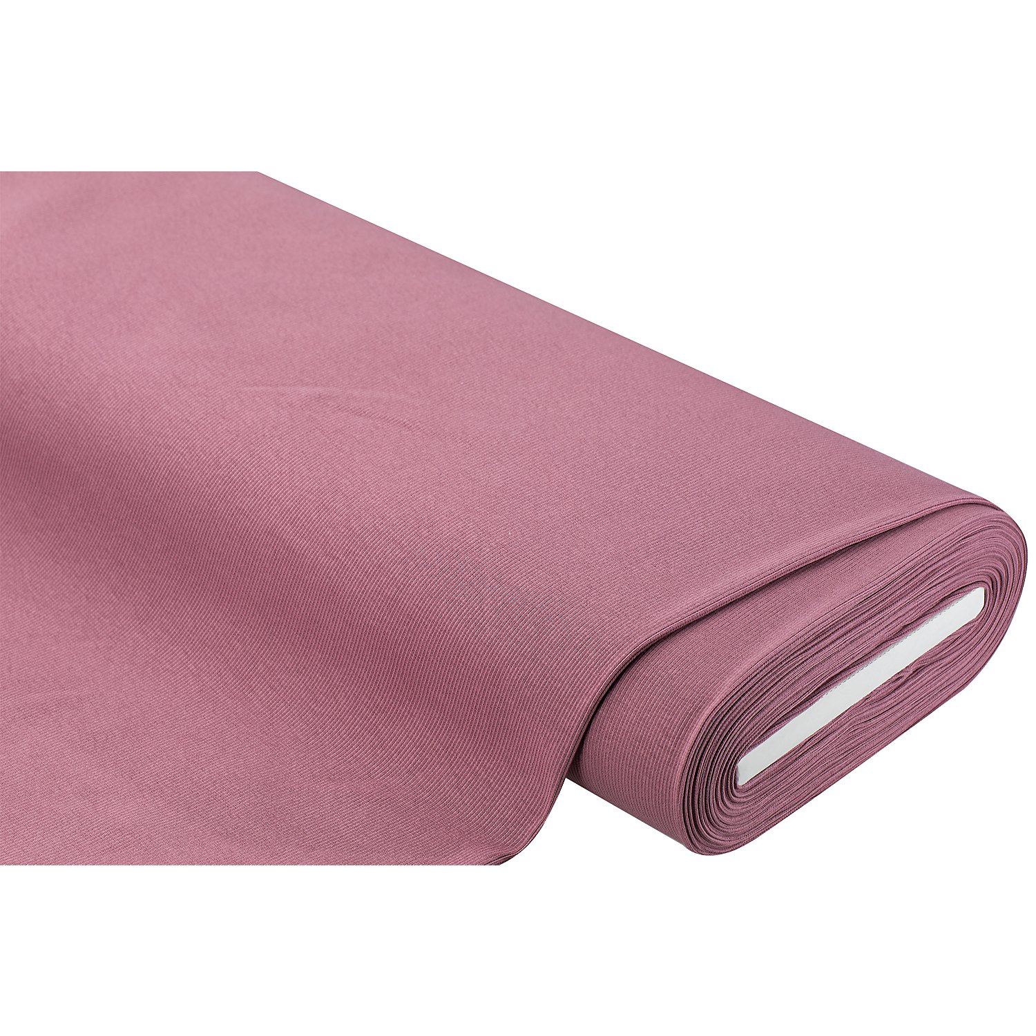 Baumwoll-Rippjersey mit Elasthan, lavendel