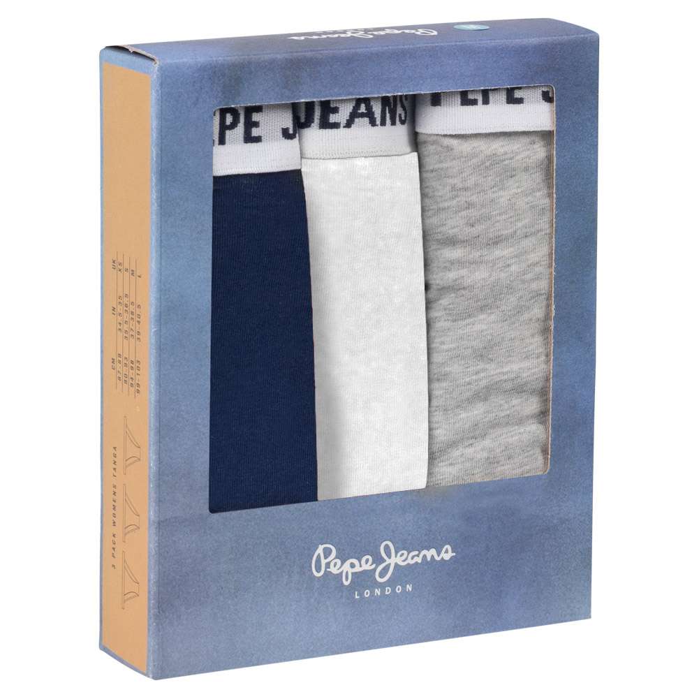 Pepe Jeans Brend Damen Slip 3er-Pack U4_F5803_PEP-OAA