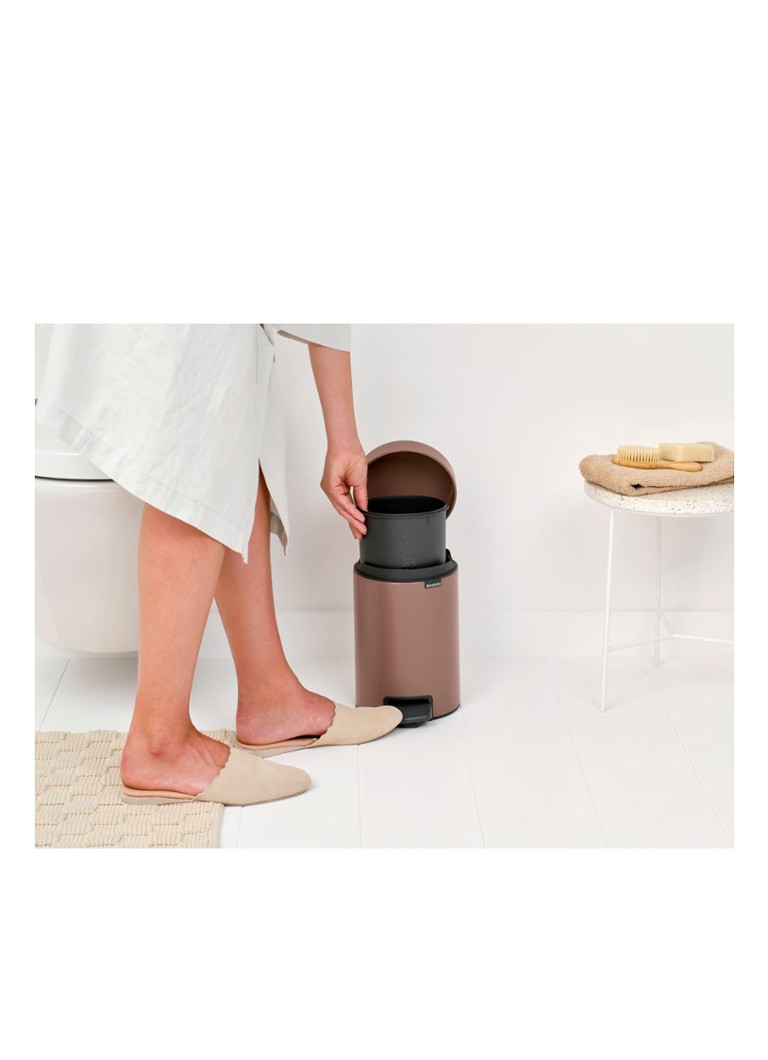 Lixeira de pedal Brabantia NewIcon de 3 litros