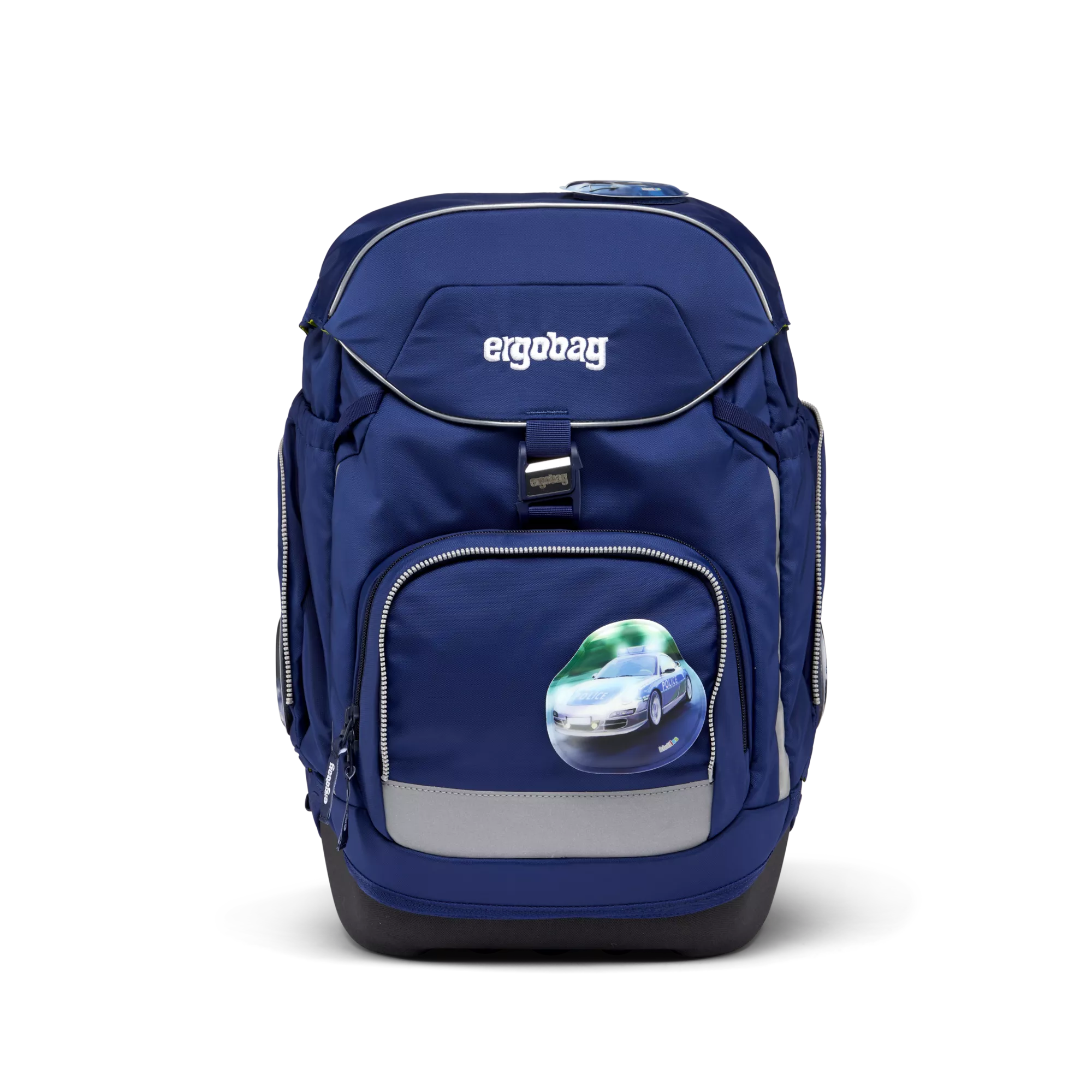 ergobag Schulrucksack-Set Blaulichtbär