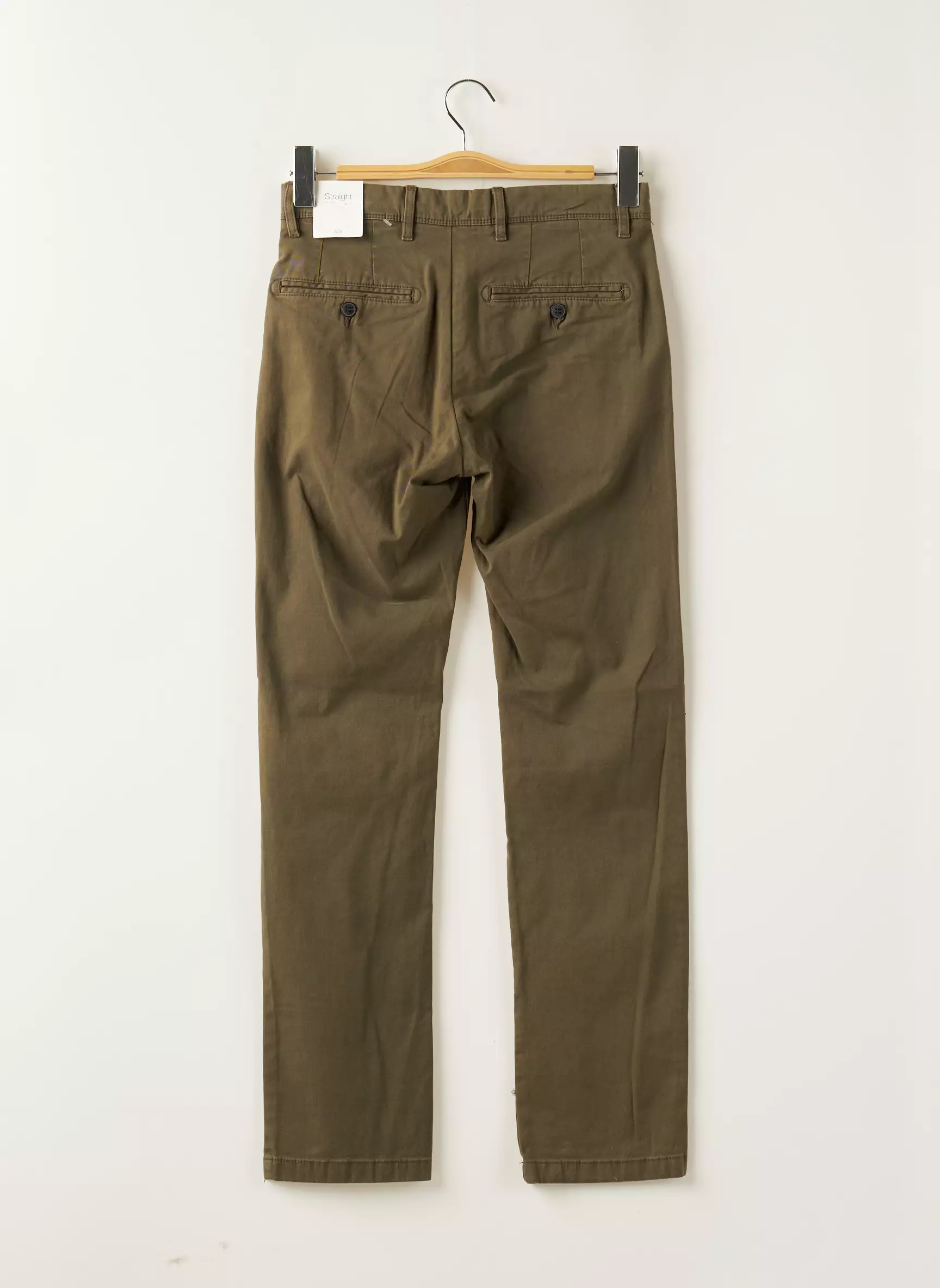 Celio Pantalons Chino Homme couleur vert