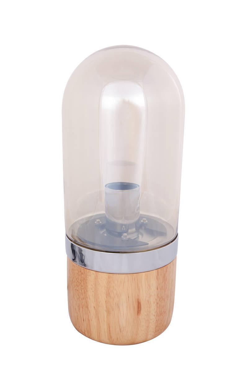 Kayoom Tischlampe Malbi 500 Grau / Holz
