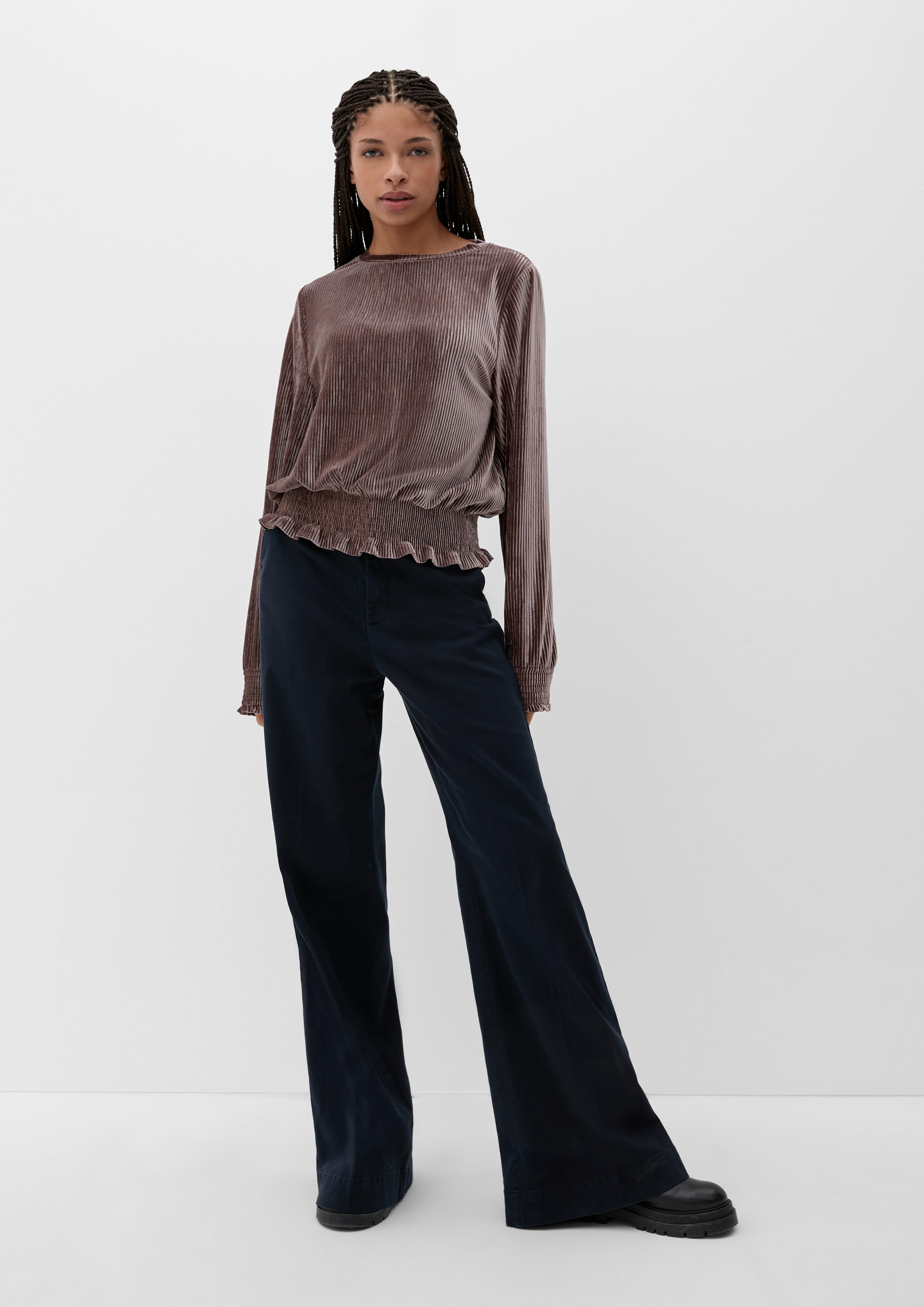 Longsleeve mit Smokdetails  2126087-4988