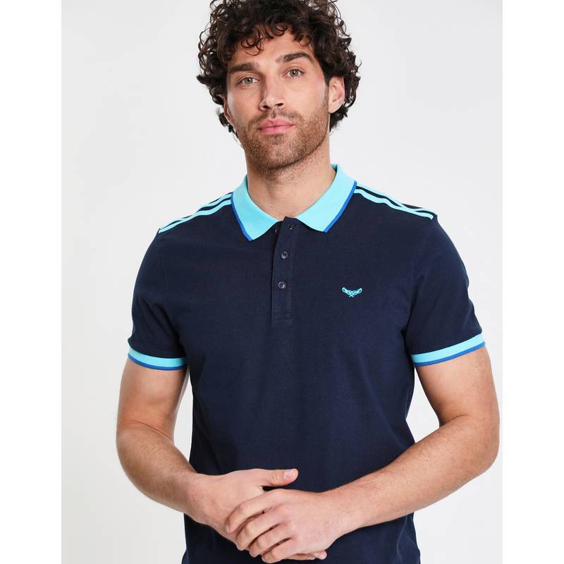 Threadbare THB Polo Junta Poloshirt Herren