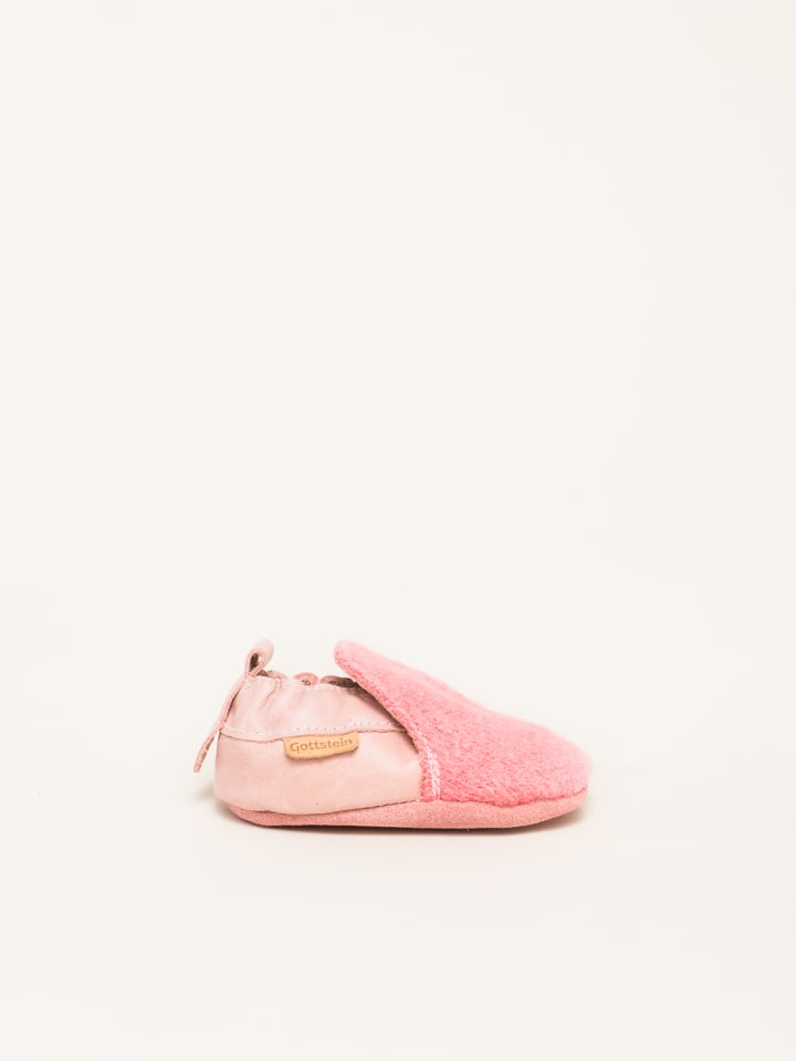 Gottstein Krabbelschuhe Plain in pink günstig kaufen