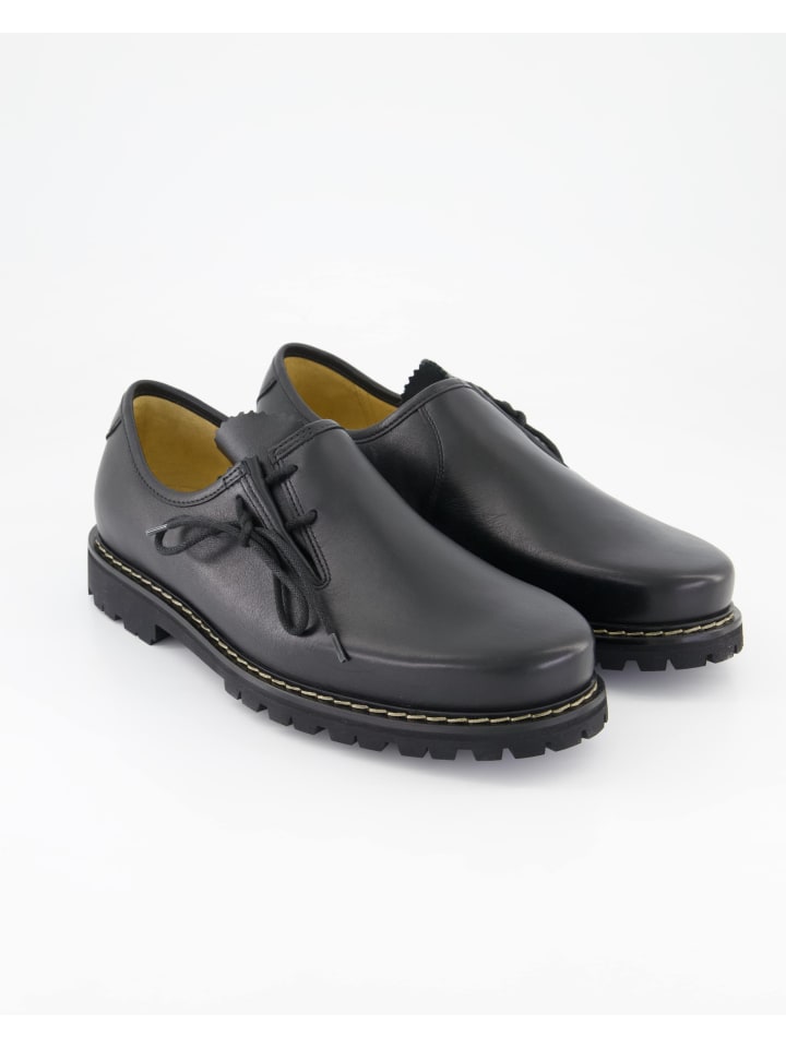 dirndl bua Haferlschuhe in Schwarz günstig kaufen