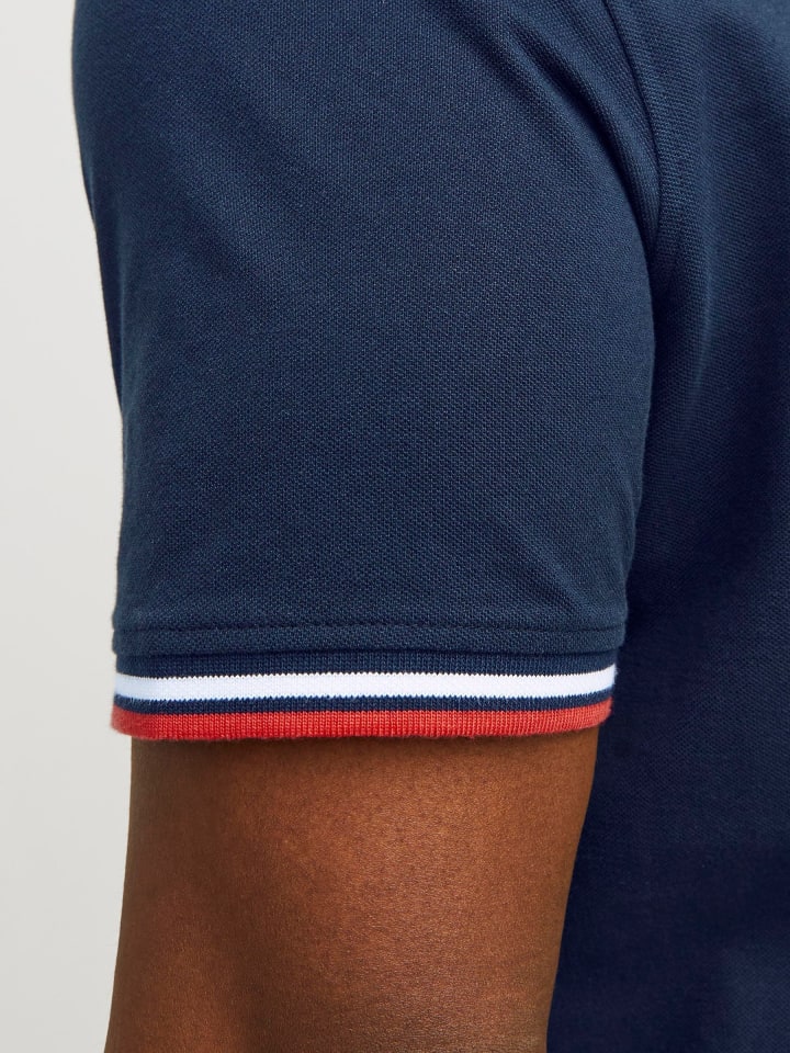 JACK & JONES PLUS Poloshirt in Navy Blazer 1 günstig kaufen