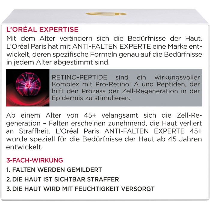 Anti-Falten Experte Intensiv-PflegeTag Retino-Peptide 45+