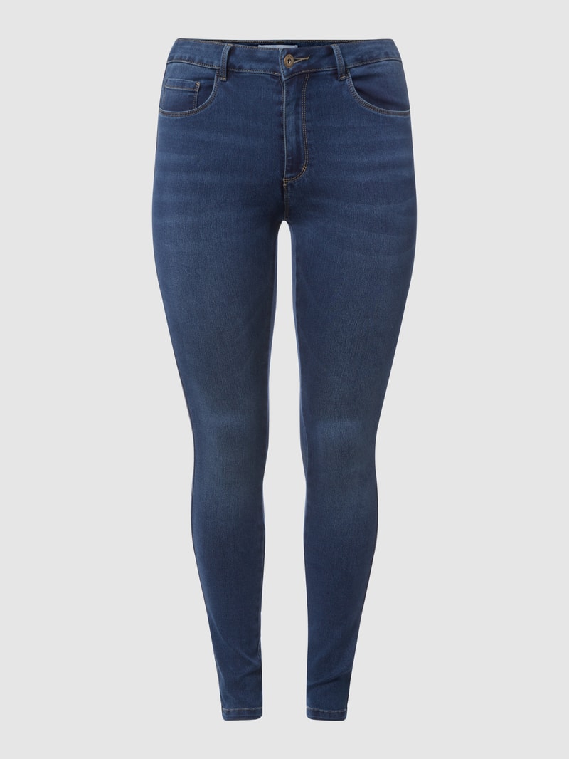 PLUS SIZE Skinny Fit Jeans mit Stretch-Anteil in bleu