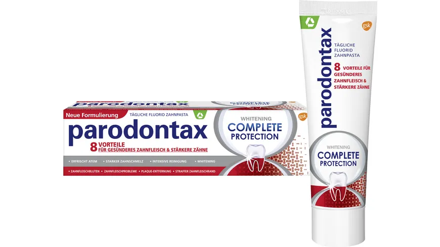 Parodontax Complete Protection Whitening Zahncreme 75 ml