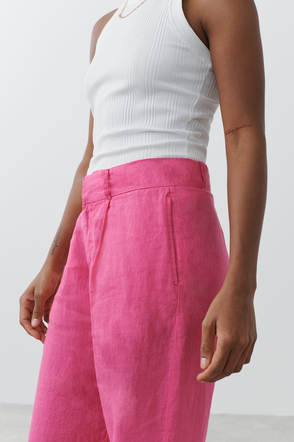 Linen trousers