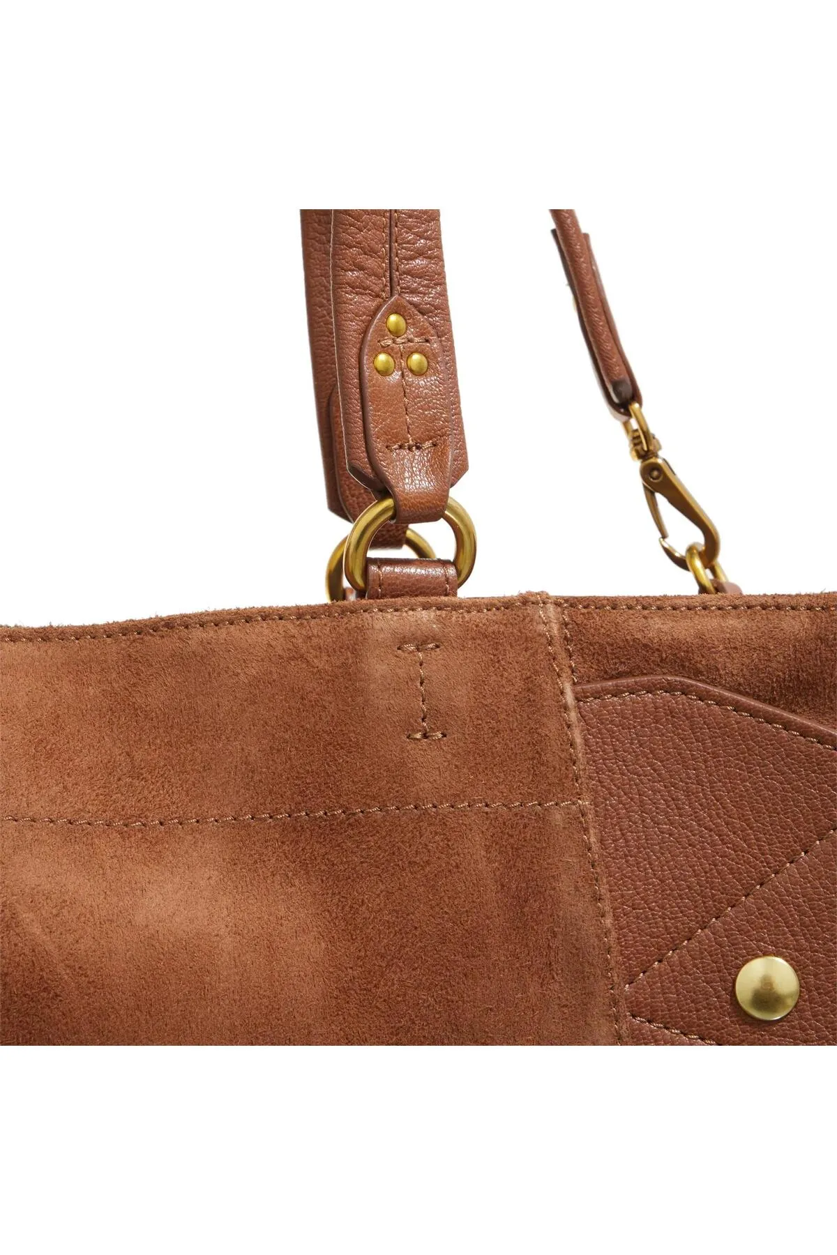Jerome Dreyfuss  Handtasche - Braun - Strukturiert