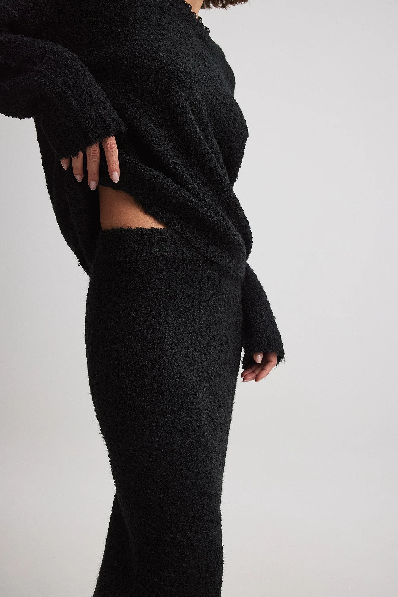 Knitted Maxi Skirt