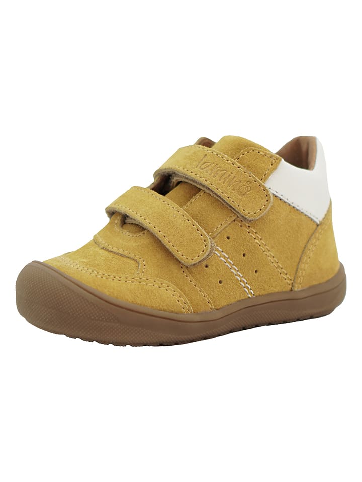 lamino Leder-Sneakers in Gelb günstig kaufen