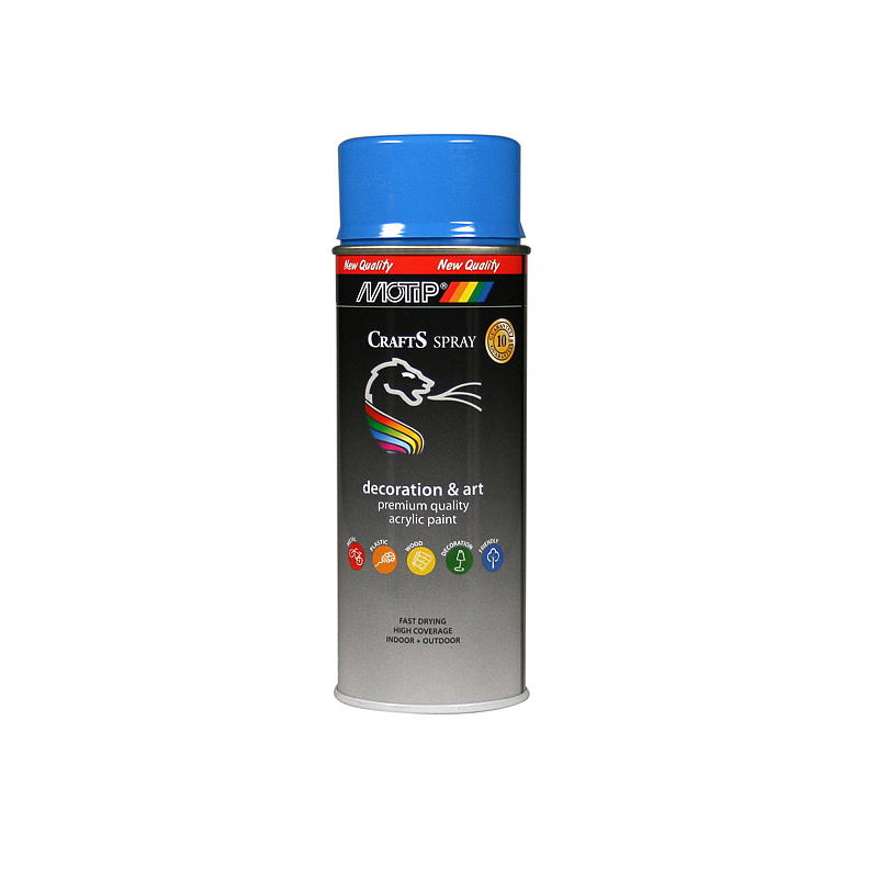 Crafts Spraymaling 400ml Himmelblå RAL5015 Crafts