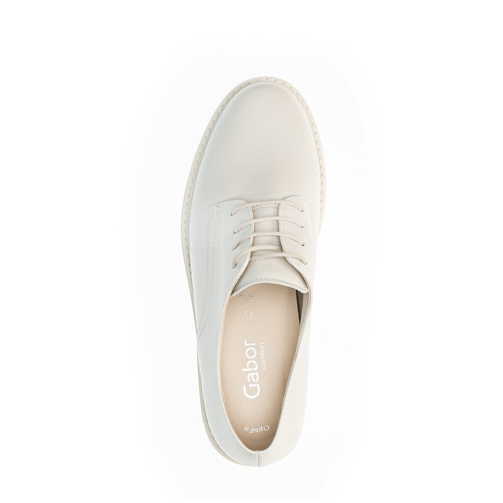 Gabor comfort Schnürschuh creme