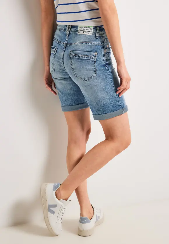CECIL Loose Fit Jeansshorts
