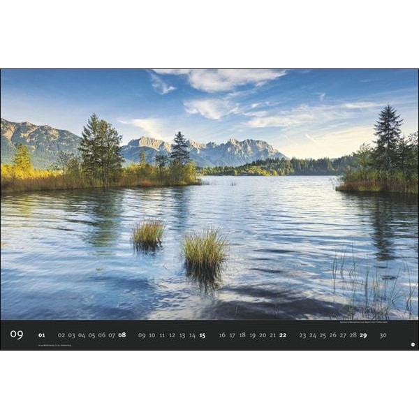 DEUTSCHLANDS NATURPARADIESE KALENDER 2024 - Kalender