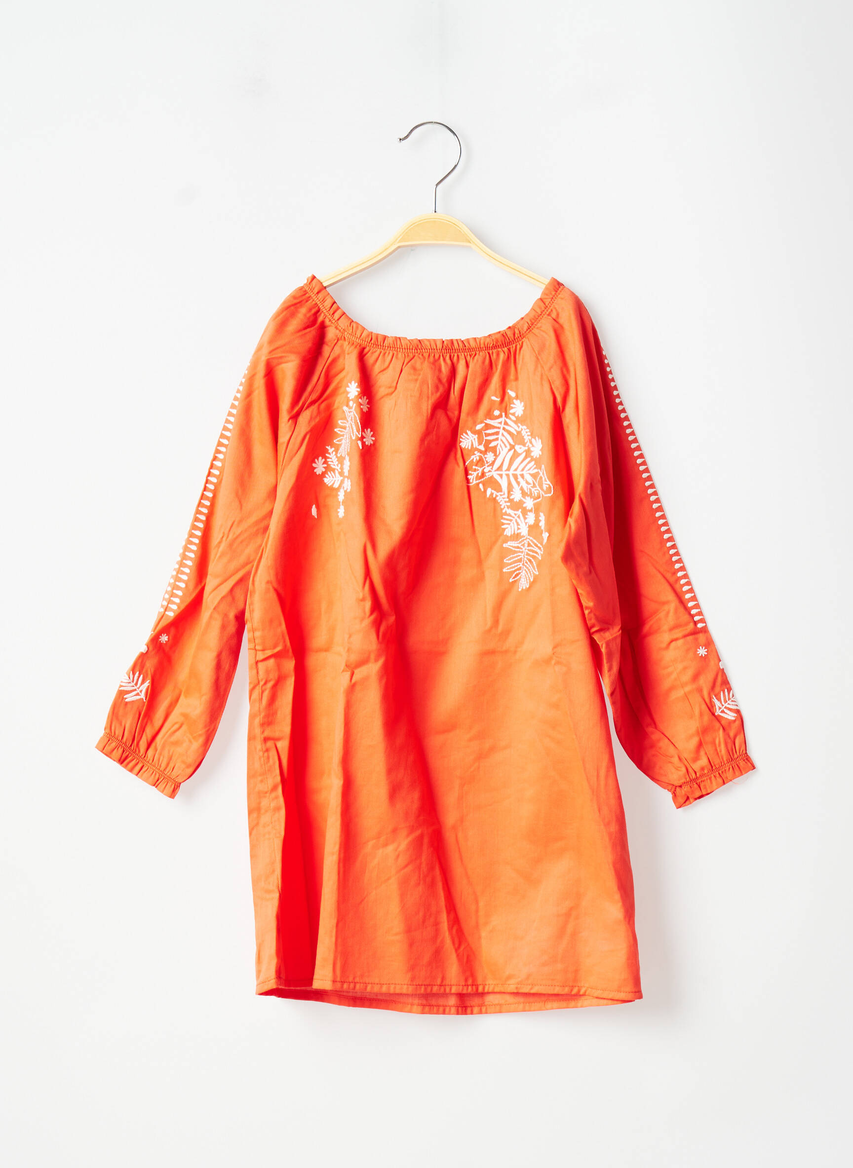 Marese Robes Mi Longues Fille couleur orange