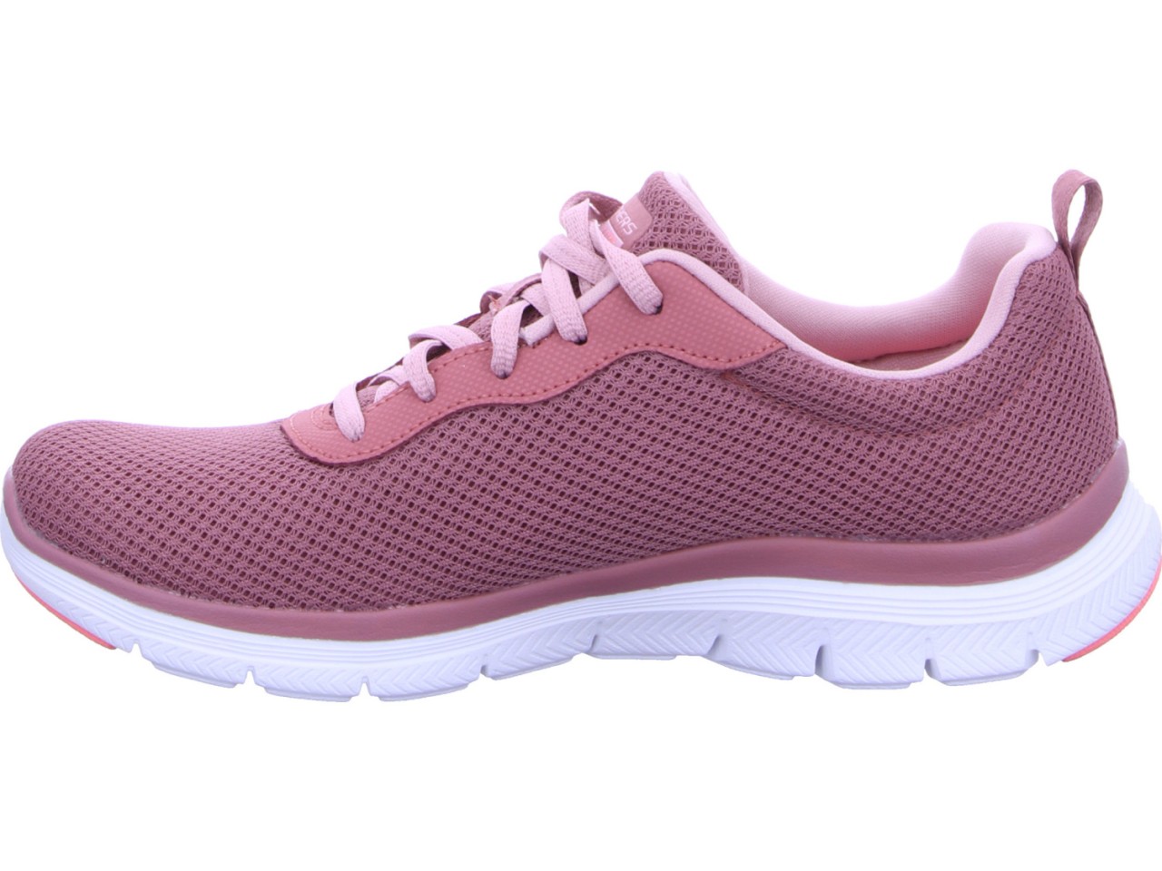 SKECHERS Freizeit Schnürer rot Flex Appeal 4.0-BRILLIANT VIEW