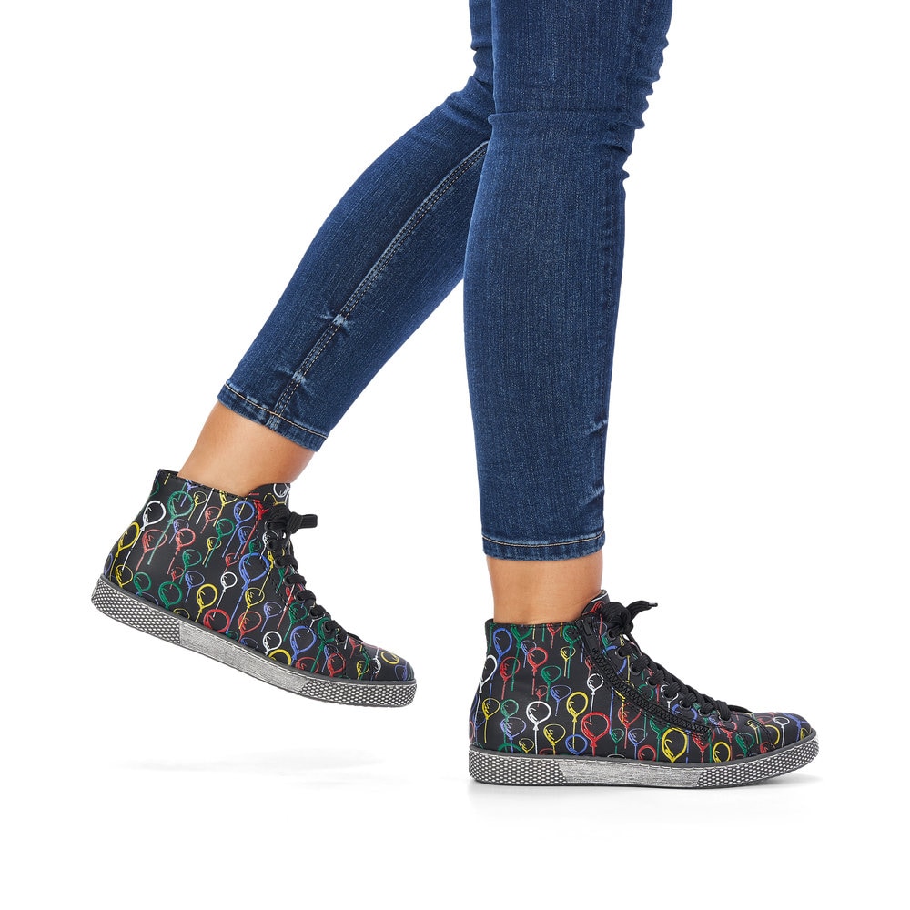 Rieker Damen Schnürschuhe multi