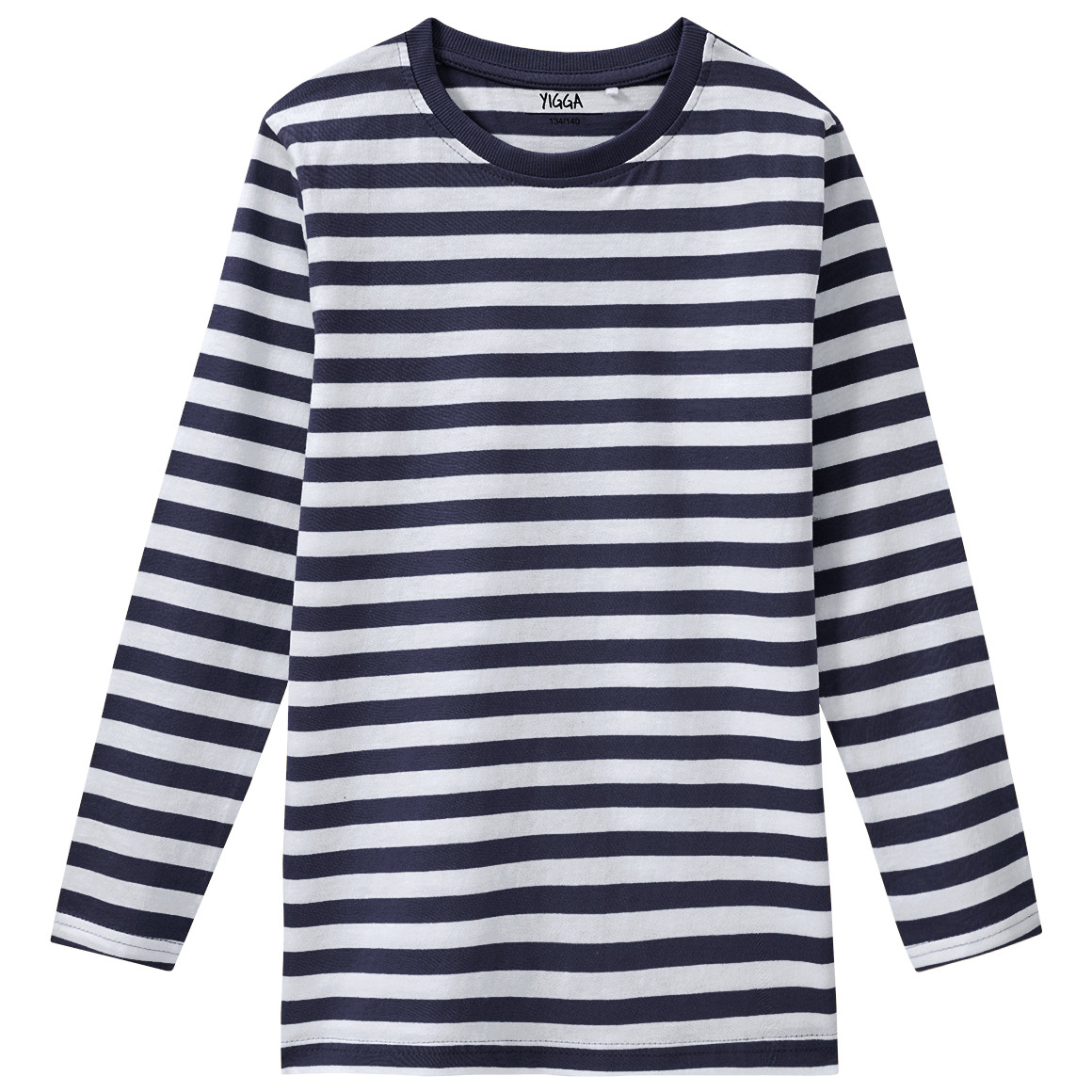 Kinder Langarmshirt im Ringel-Look