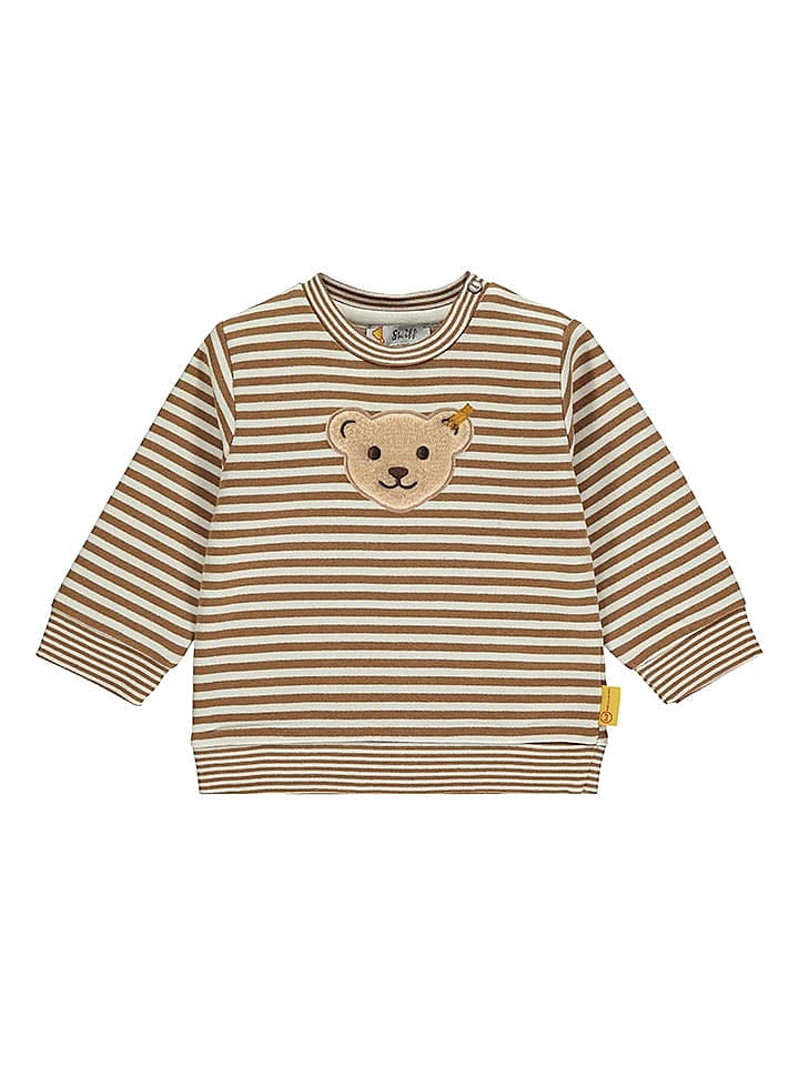 Steiff Sweatshirt in Hellbraun günstig kaufen 80