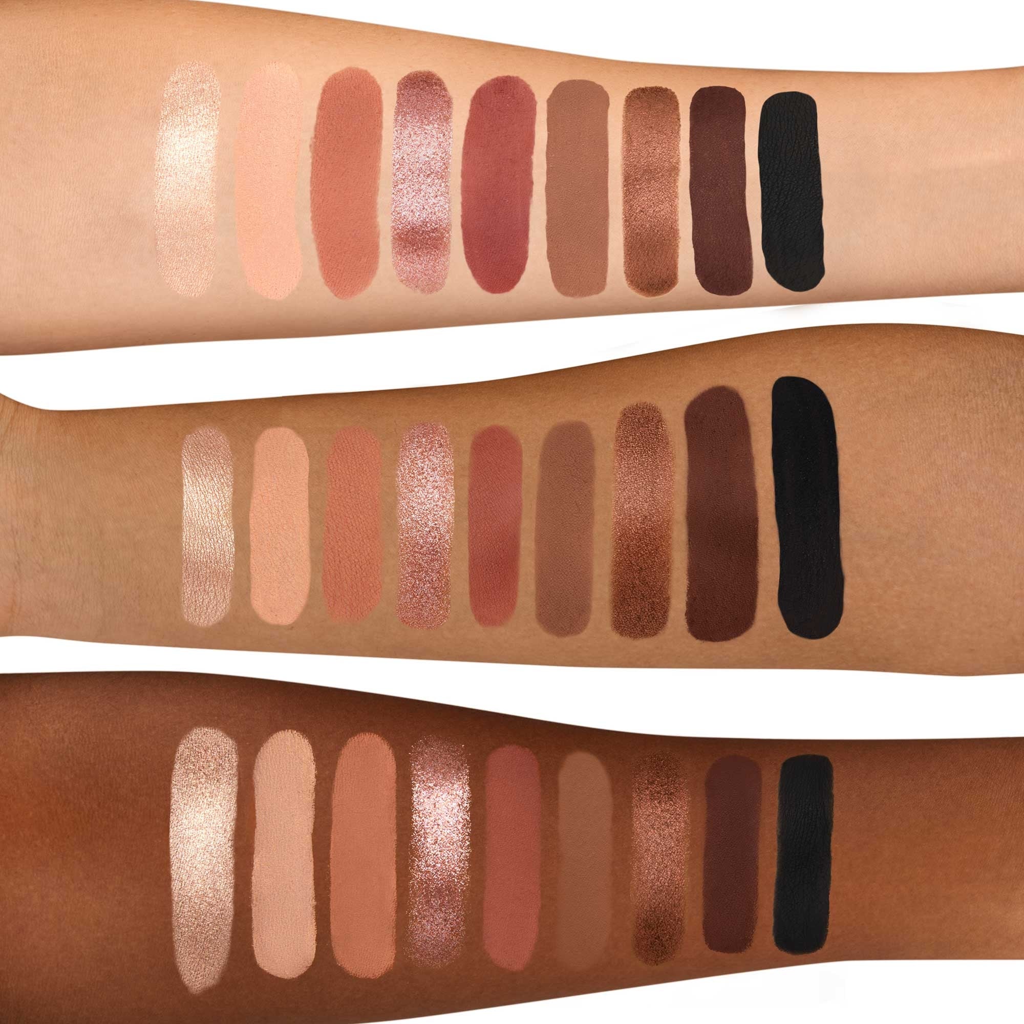 Paleta de sombras de ojos Side By Side Nude Baby - Paleta de sombras de ojos, sombra de ojos compacta