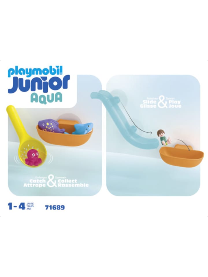 Playmobil Spielfigur Set Junior Aqua Fangspaß mit Meerestierchen, ab 12 Monate günstig kaufen onesize